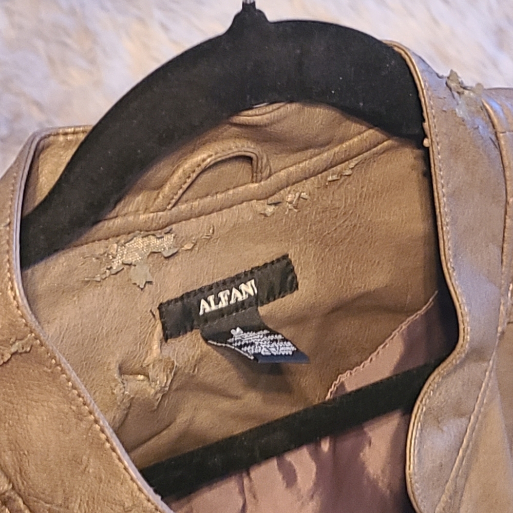 Alfani Jacket leather - Picture 13 of 13